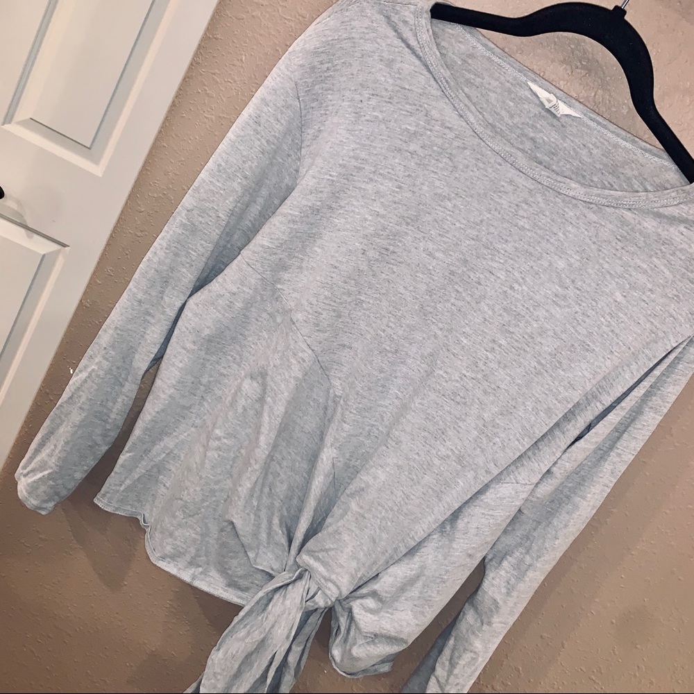 Caslon tie long sleeve